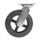 Vestil Rubber Swivel Caster 8 In. Diameter x 2 In. Width 551 Lb. Capacity Black CST-VE-8X2MR-S - alternate 10